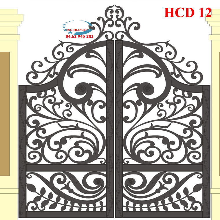 Cửa cổng - HCD012