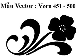 Mẫu vẽ Vorn 451 - 500